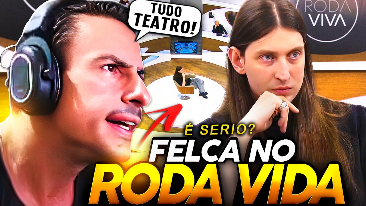 SUPER XAND&Atilde;O REAGINDO AO FELCA NO RODA VIDA sobre A LEI FELCA