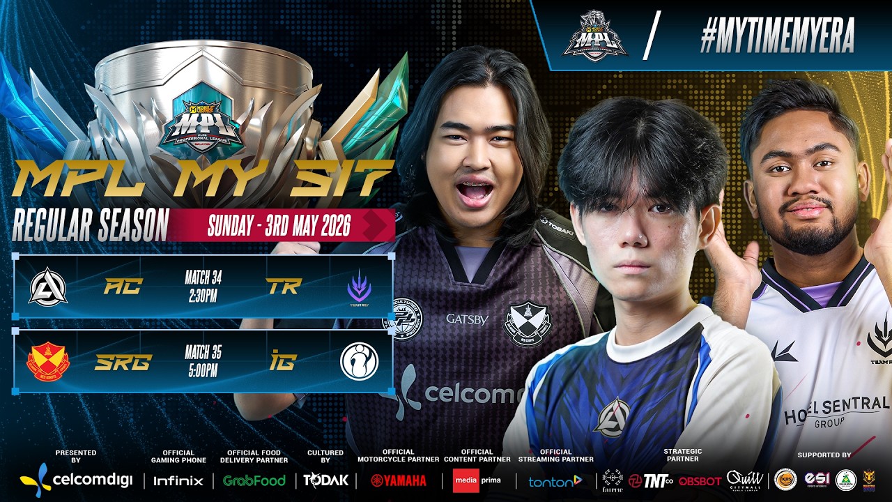 LIVE | [ENG] MPL MY Season 17 Week 5 Day 3