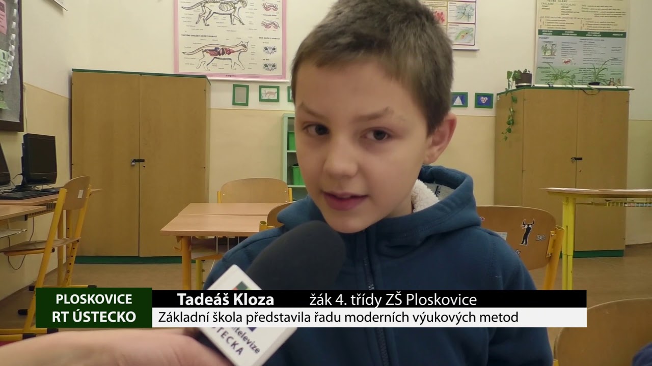PLOSKOVICE: Základní škola představila řadu moderních výukových metod