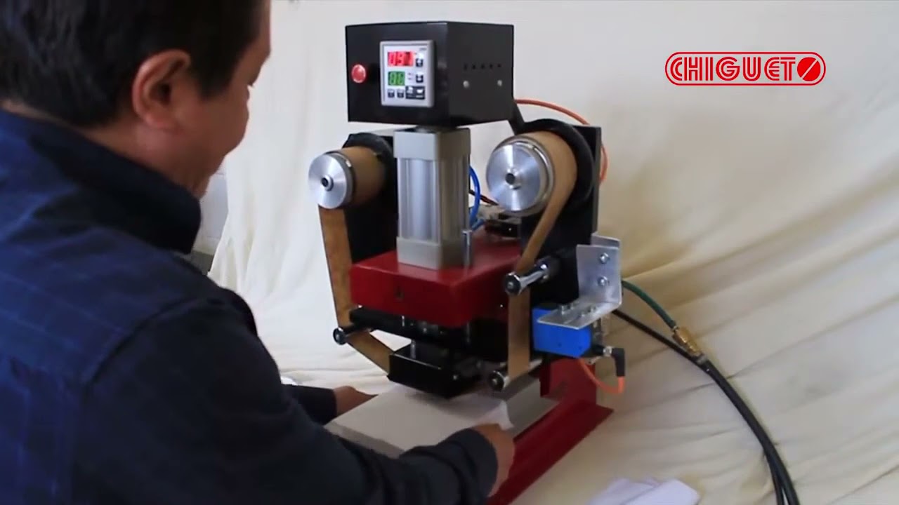 Prensa T&eacute;rmica Pneum&aacute;tica