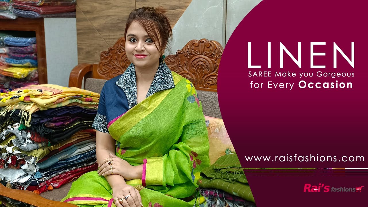 L I N E N - S A R E E S - Make You Gorgeous For Every Occasion (23rd August) - 23AUV