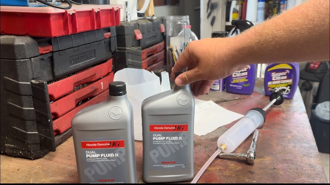 2023 Honda crv hybrid rear differential fluid change. Giveaway in video