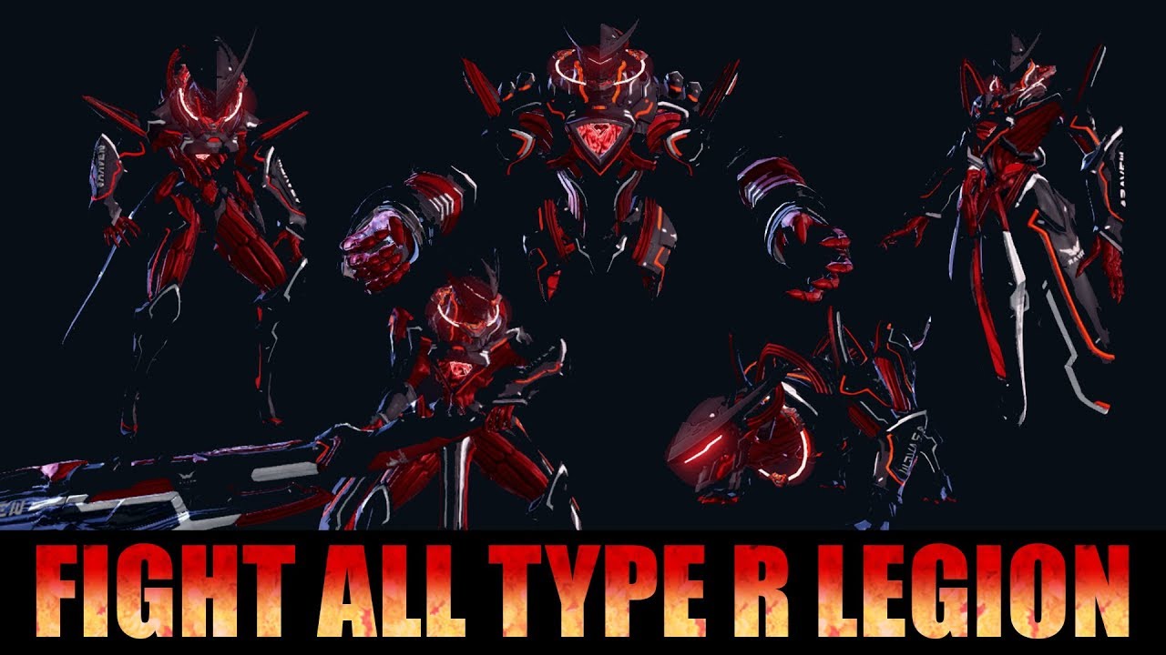 Astral Chain - S+ Fight All Type R Legion