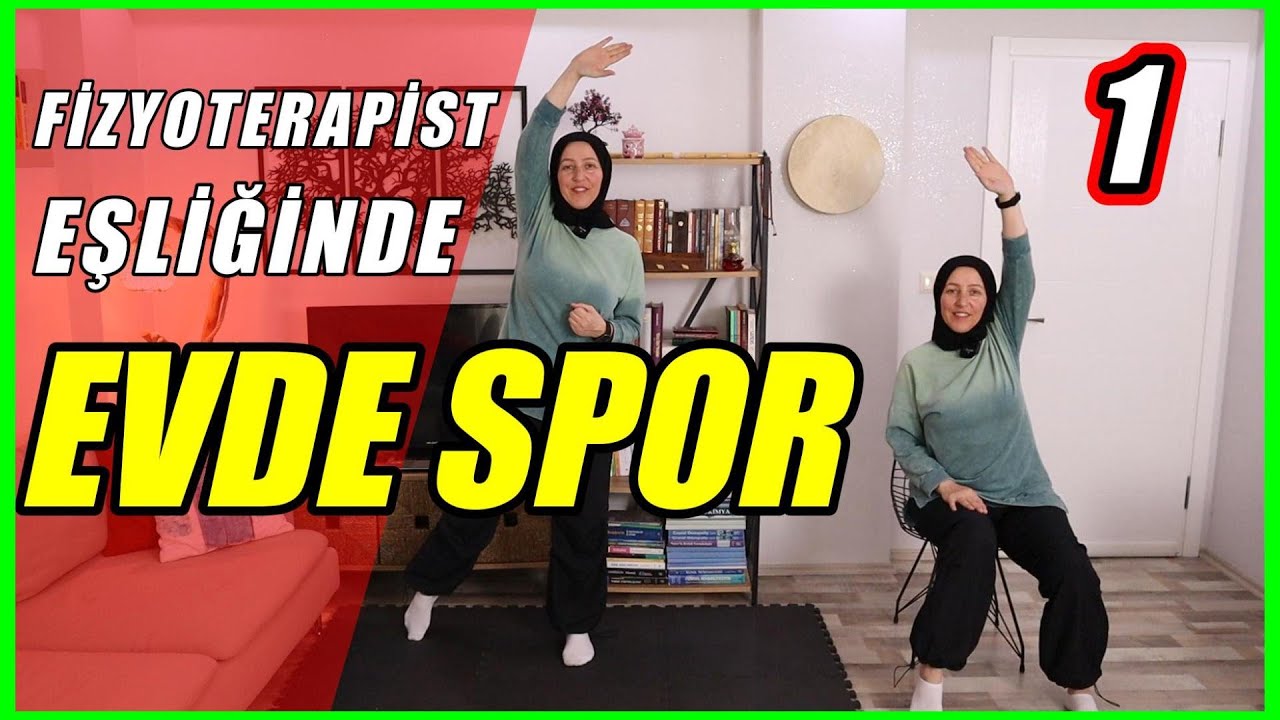 Evde Spor (Oturarak) Fizyoterapist Aynur Baş #fizyolina #İstanbul