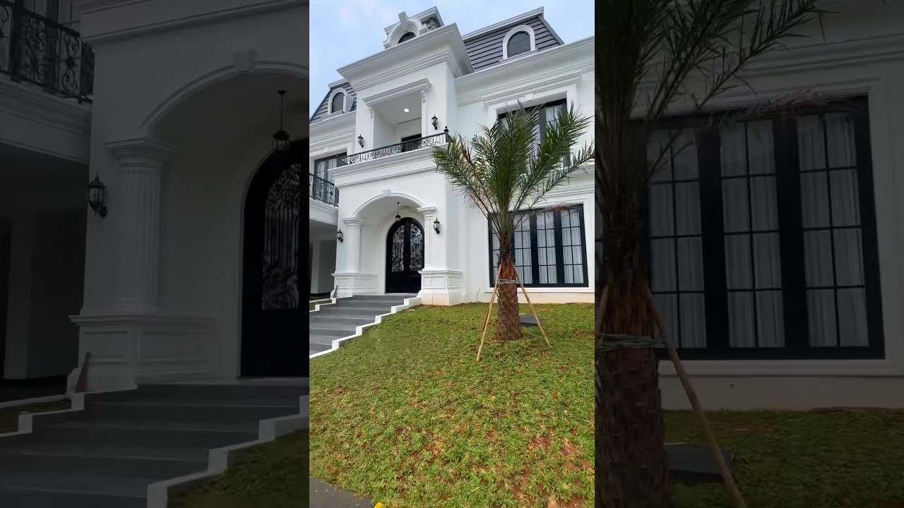 RUMAH BINTARO DIJUAL, RUMAH MEWAH, AMERICAN CLASSIC, KEREN