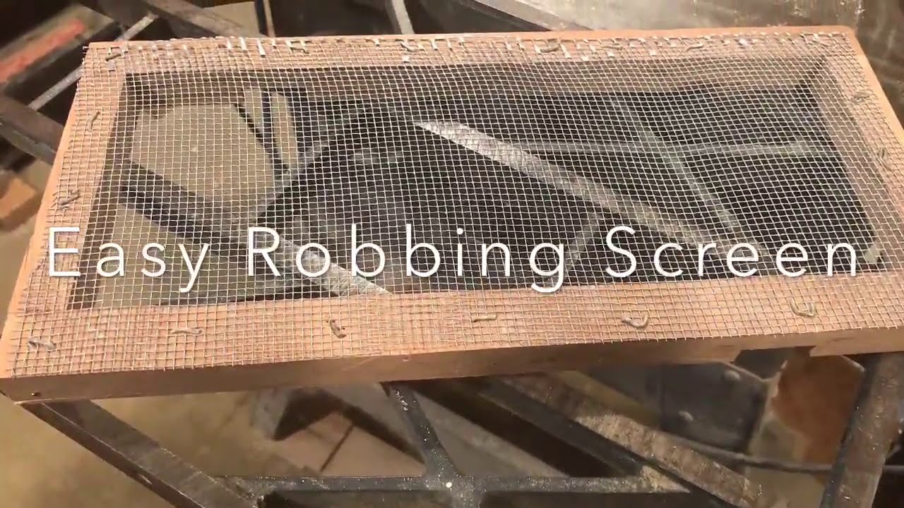 How to Make a Robber Screen