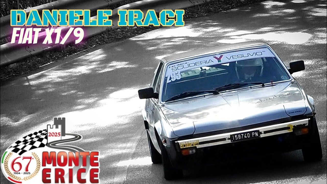 67' Monte Erice 2025 || Daniele Iraci || Fiat X1/9 Silhouette