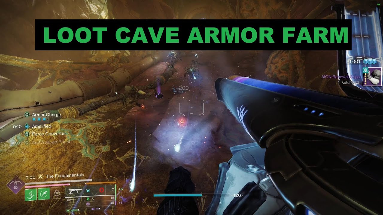 Loot Cave Armor Farm Guide Destiny 2 Keplar