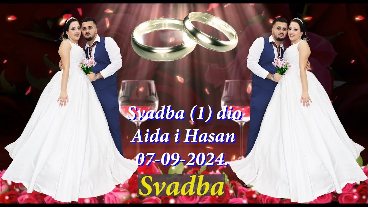 Wedding-Svadba Aida i Hasan Mladoženja Tuzla Mlada-Zvornik (Hoča) (1) dio  07-09-2024 Asim Snimatelj
