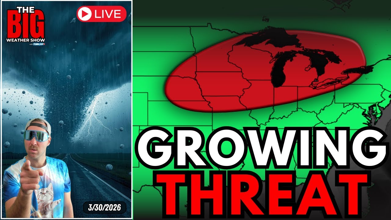 🔴 LIVE: The BIG Weather Show | Severe Storms EVERYDAY this Week