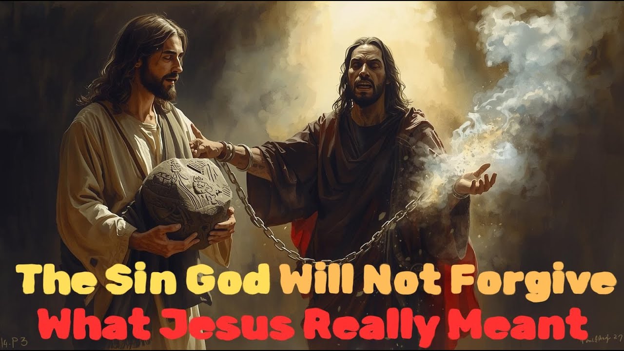 The Sin God Will Not Forgive — What Jesus Really Meant (Matthew 12:31)| Biblical Wisdom
