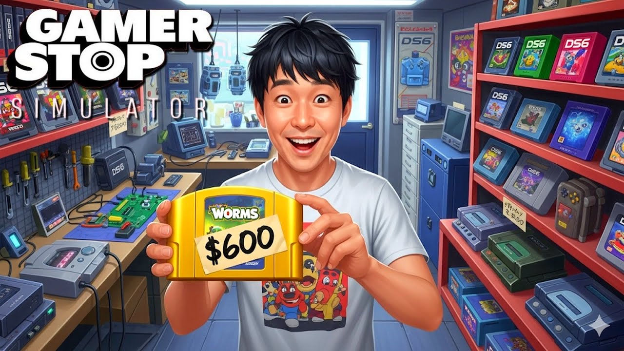 Gamer Stop Simulator : Prologue Ep.2 LA DÉCOUVERTE QUI VA SAUVER MON MAGASIN !