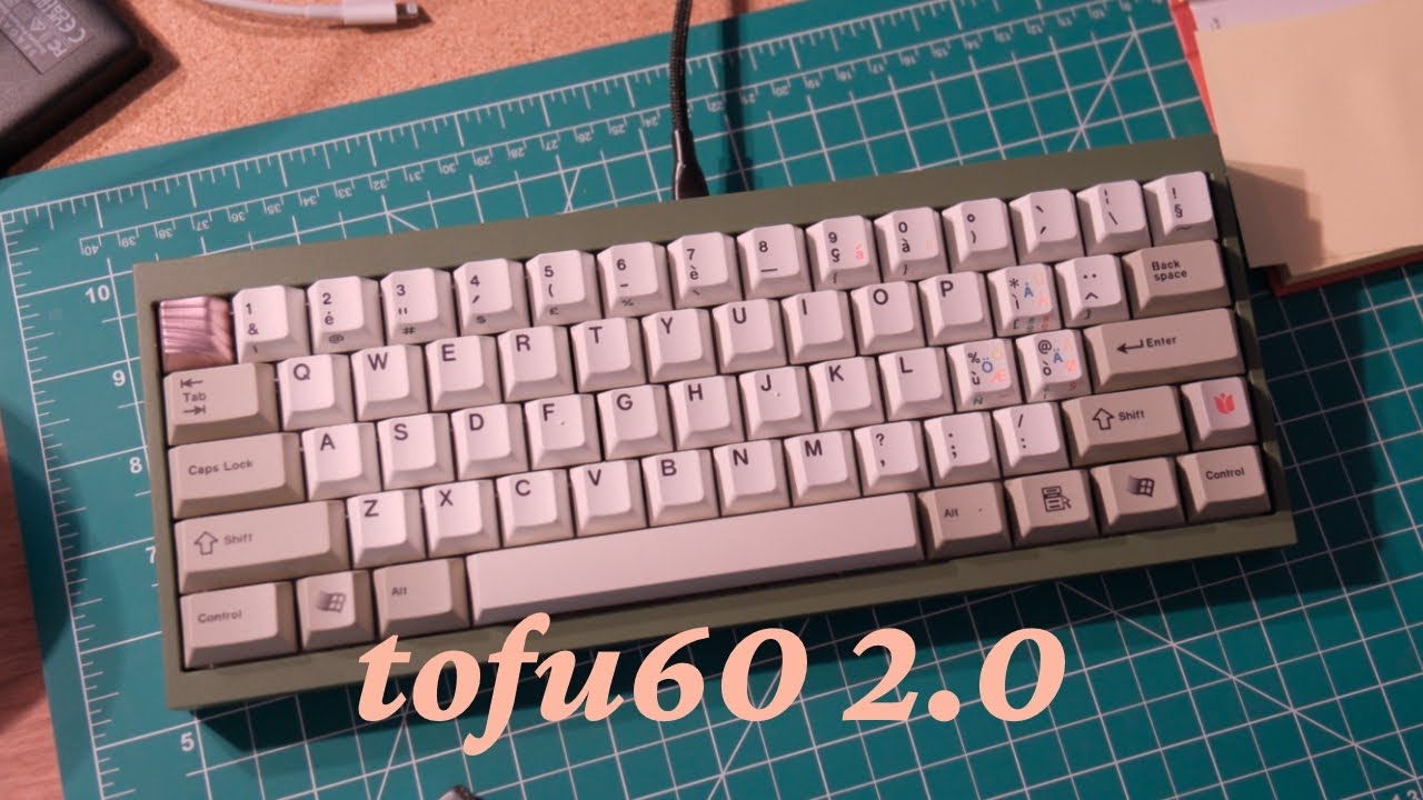 [ASMR] Tofu60 2.0 Build Guide