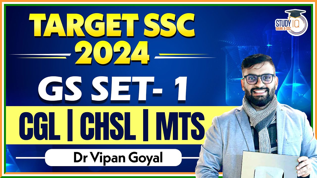 Target SSC 2024 | GS | Set-1 | GS for SSC CGL | CHSL | MTS | GS By Dr Vipan Goyal