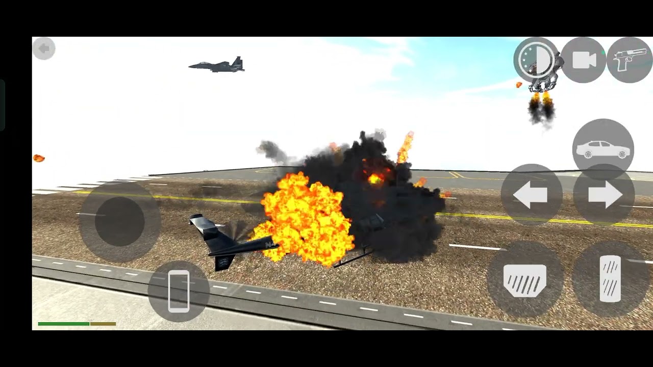 Helicopter Blast 💥💥 #indianbike3d #gaming 