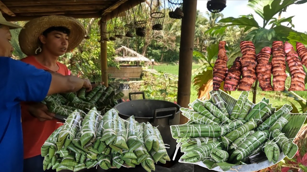 ISANG PLANGANA SUMANG GABI SAN FERNANDO NA BINALOT SA DAHON