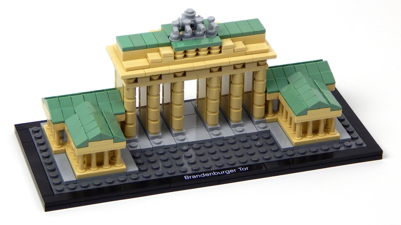 Lego Architecture 21011 Brandenburg Gate Lego Speed Build