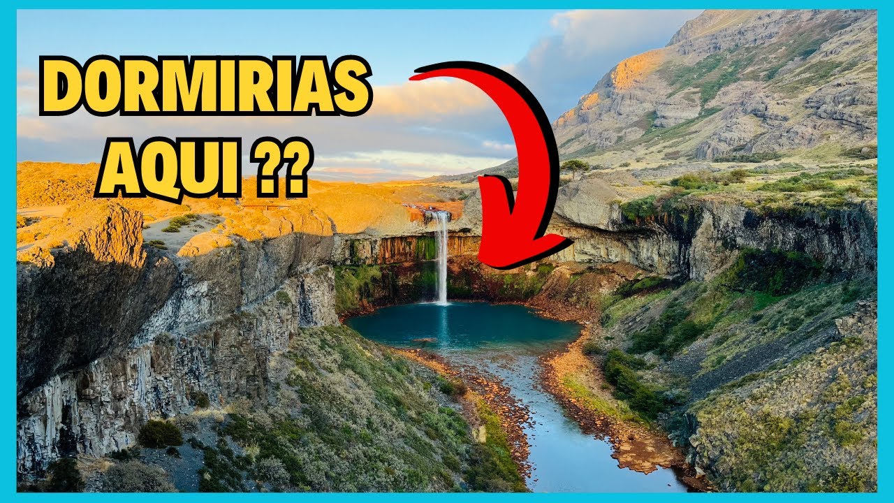 😱😱 PARAISO OCULTO en #ARGENTINA!! 📍Salto del Agrio , NEUQUEN