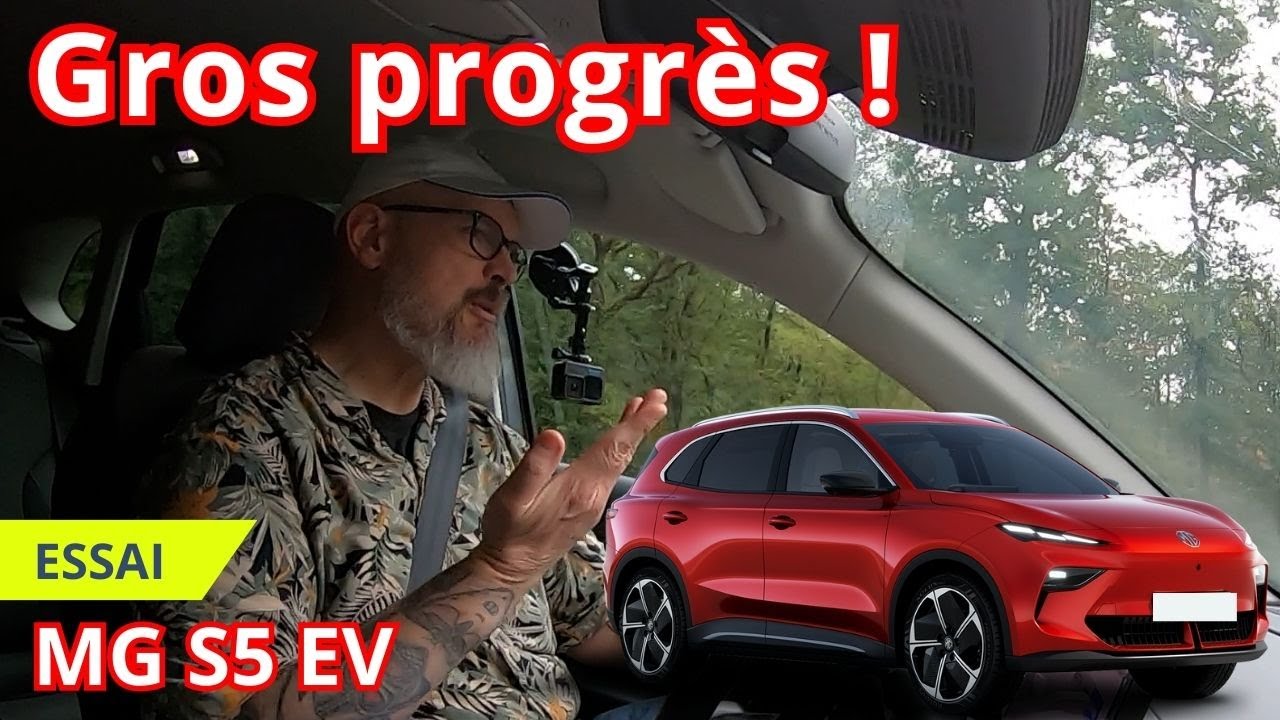Essais MG S5 EV. Quels progrès ! La marque sino-britannique améliore sa qualité perçue.