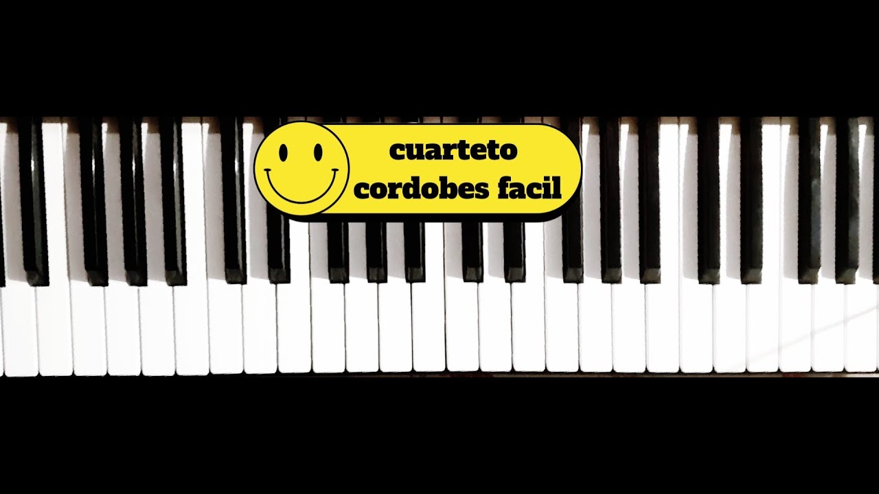 como tocar cuarteto facil en teclado