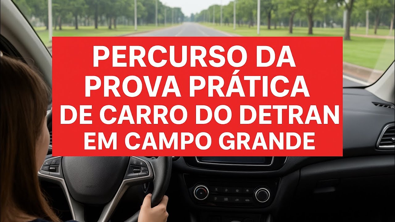 Prova do Detran - Campo Grande RJ