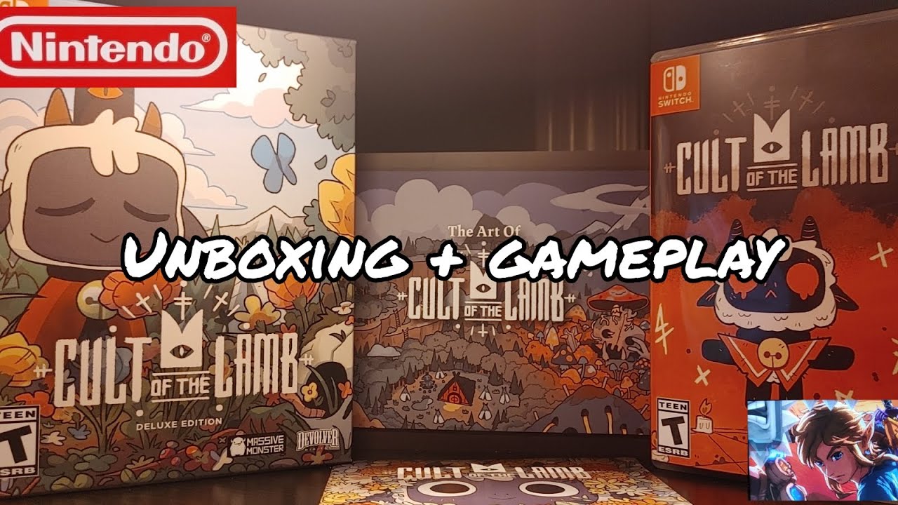 Cult of the Lamb Unboxing + Gameplay
