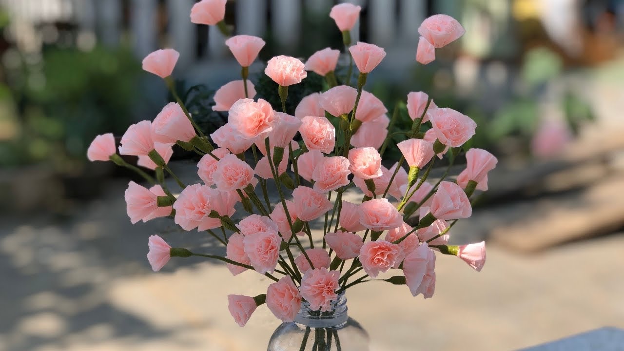EASY PAPER FLOWERS  TUTORIAL | HOA GIẤY DỄ L&Agrave;M | Rita Handmade