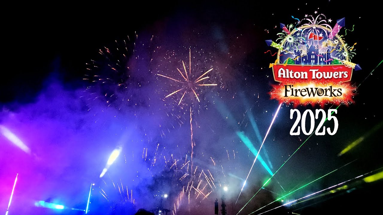 Alton Towers fireworks 2025!