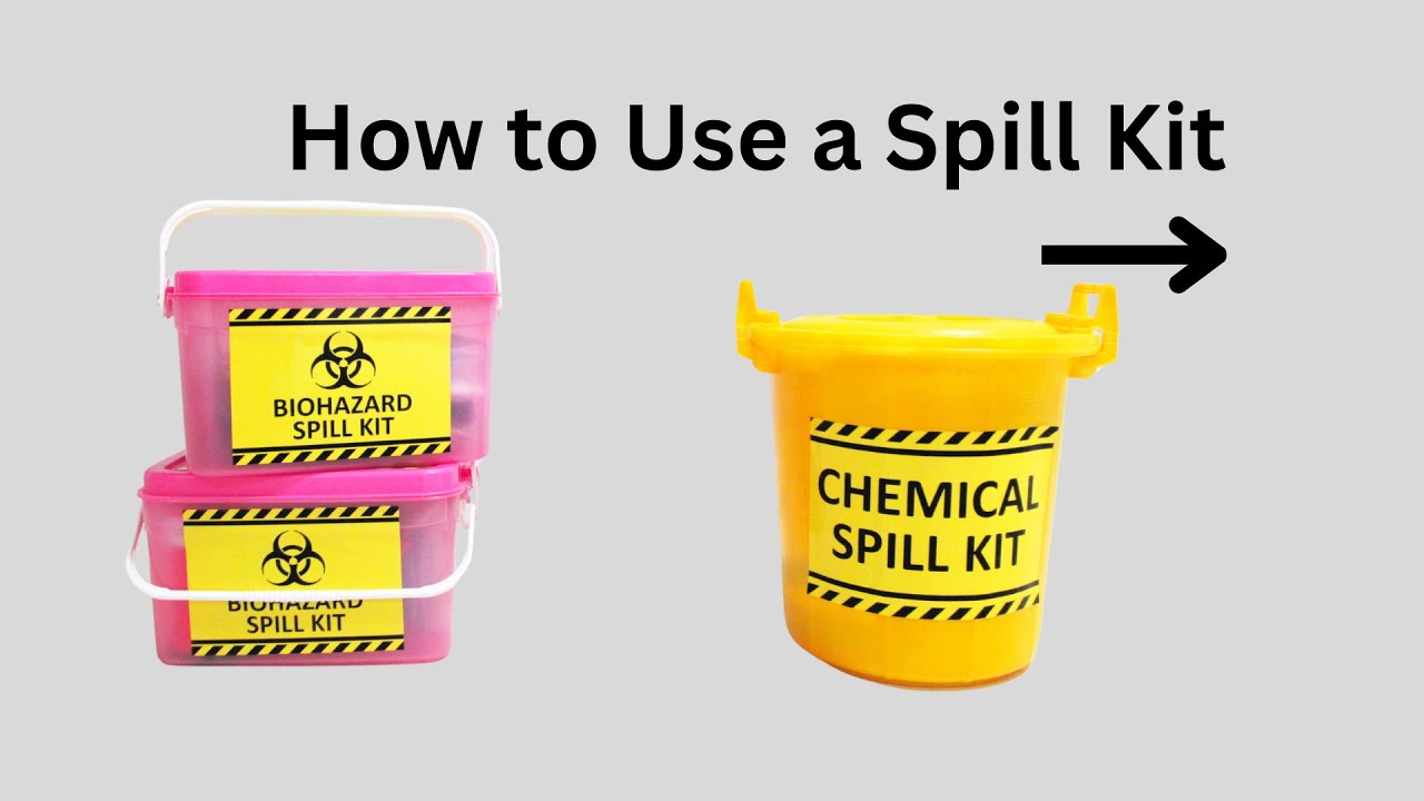 How to Use a Spill Kit | Instructions for Safe Chemical & Oil Spill Cleanup #SpillKit #Chemical