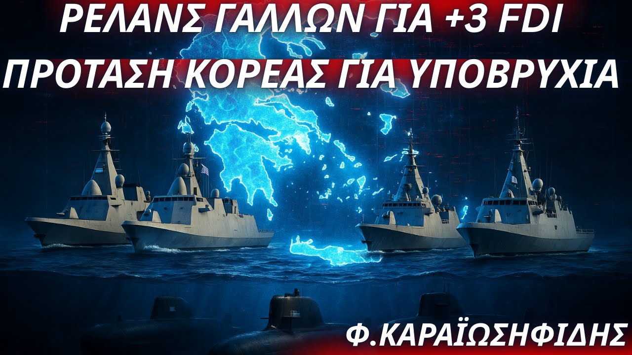 Φαίδων Καραίωσηφίδης:Διεθνής φρεγατιάδα-Όλοι αγοράζουν (& Ιαπωνικές)-Πρόταση από Κορέα για υποβρύχια