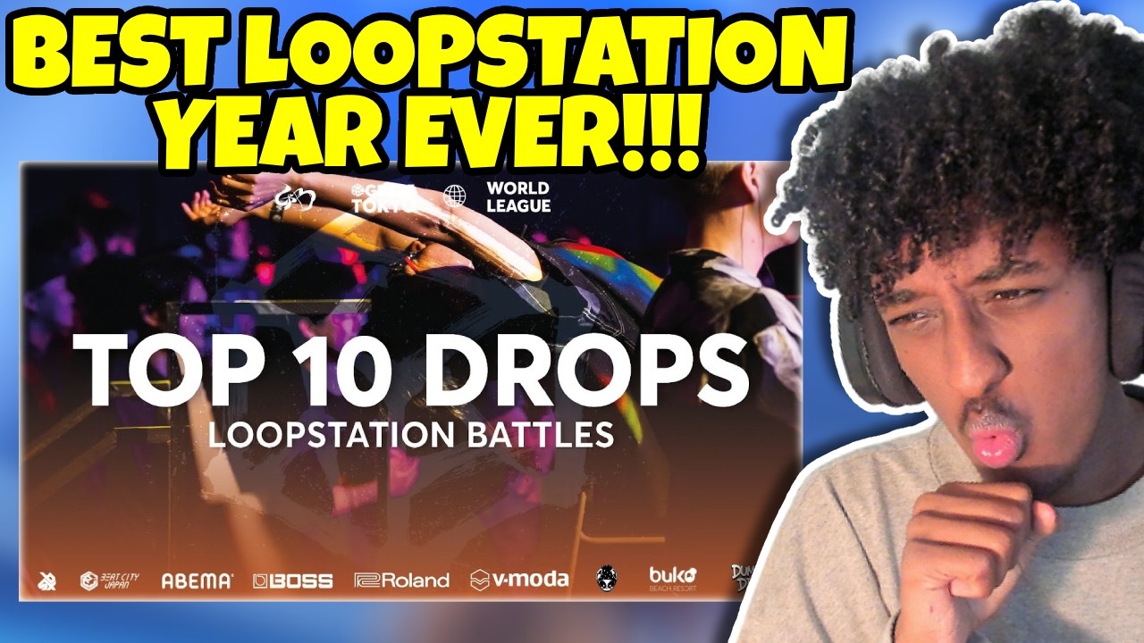 Yolow Reacts | Top 10 Battle Drops | GBB25 BOSS Loopstation Championship