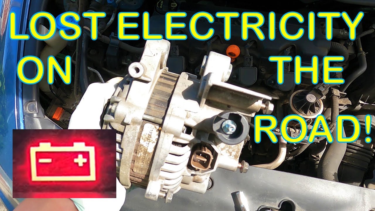 How to replace your ALTERNATOR to fix the BATTERY INDICATOR LIGHT! (8th Gen 2006-2011 Civic)