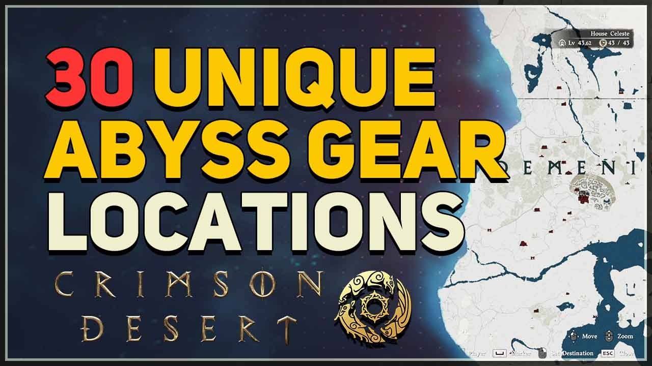 30 Unique Abyss Gear Locations Crimson Desert
