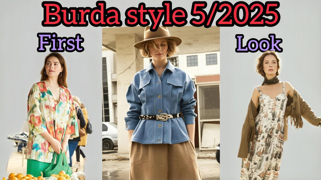Burda style 5/2026, first look 😍