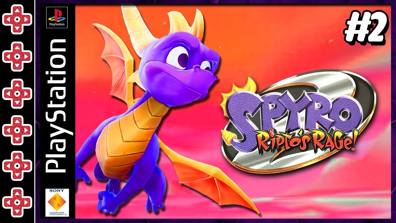 #2 Spyro 2: Ripto's Rage! (Playstation - 1999 *100%*) - Live # 1277