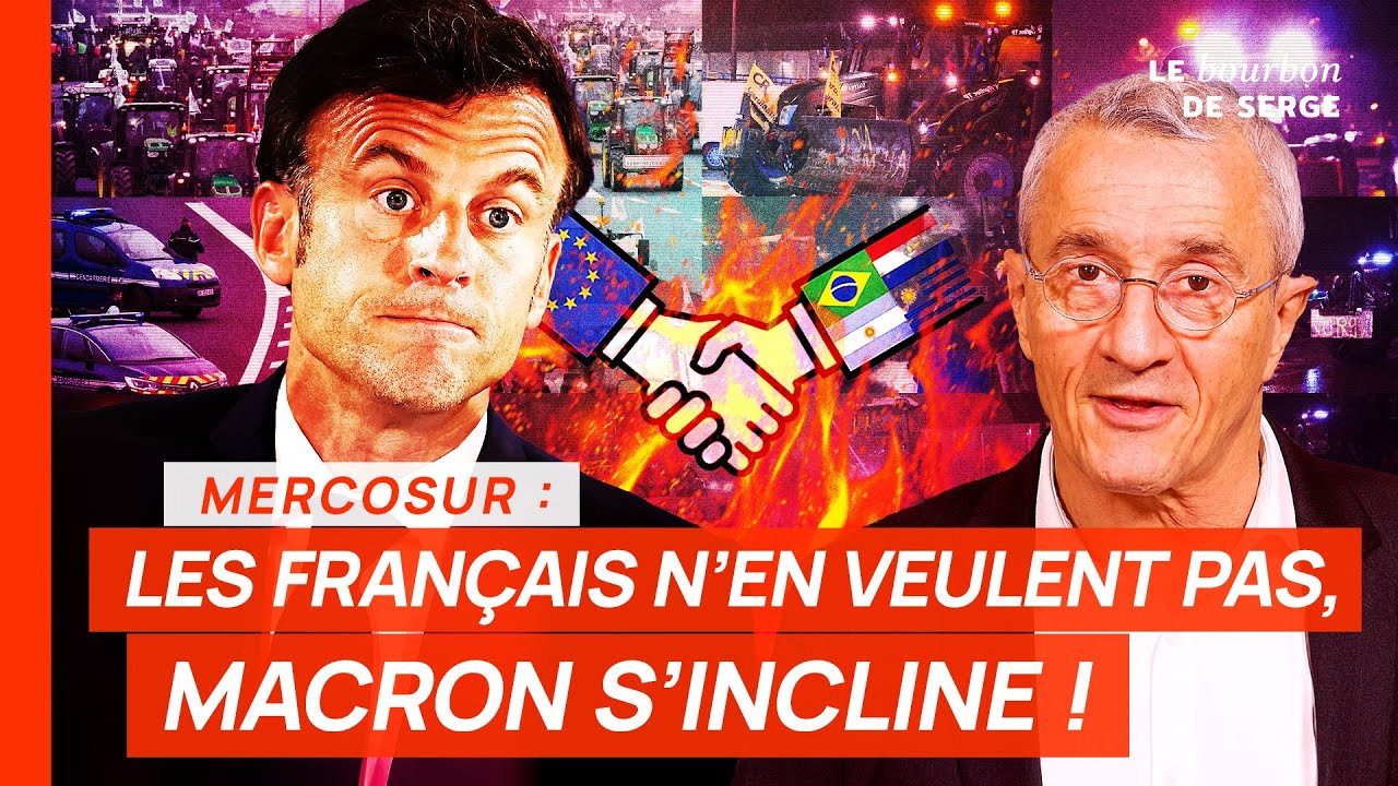 Mercosur : les Fran&ccedil;ais n'en veulent pas, MACRON S'INCLINE !