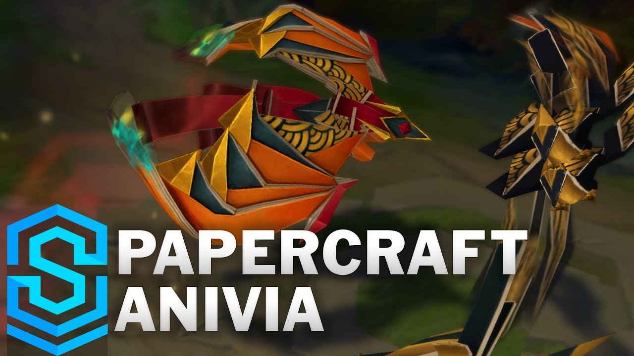Papercraft Anivia Skin Spotlight - Pre-Release - League of Legends