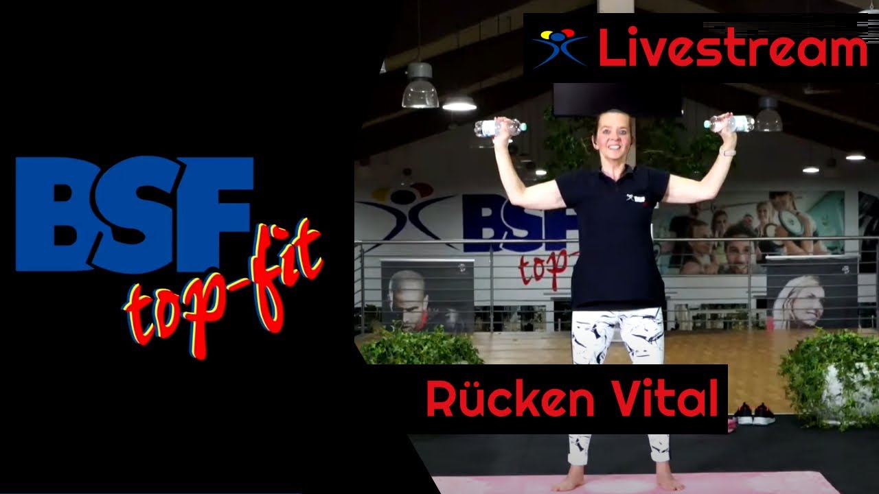 Rücken Vital Online-Kurs (Livestream) • BSF topfit - 11.03.2021