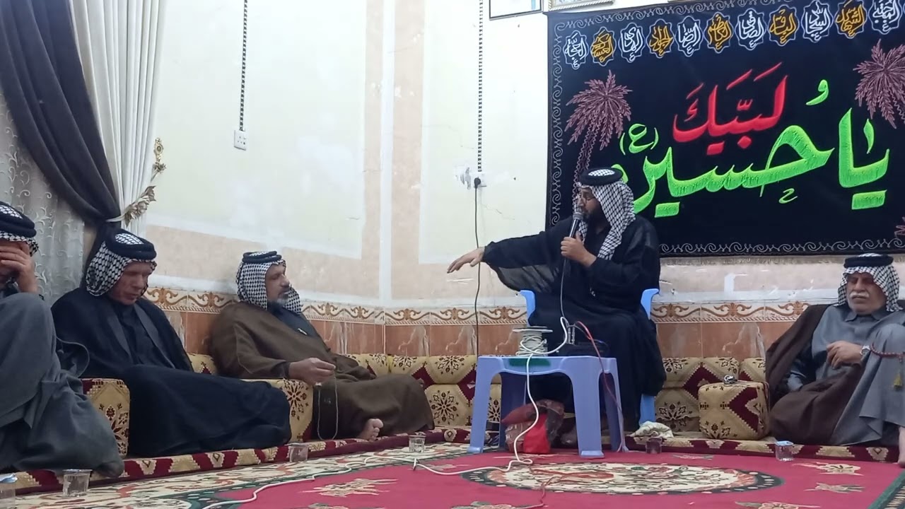 مجلس حسيني بصوت المله سيف كامل الفرطوسي ديوان ابو تحسين علي ال خيون يوم الخميس٢٢ رمضان ١٤٤٧ 