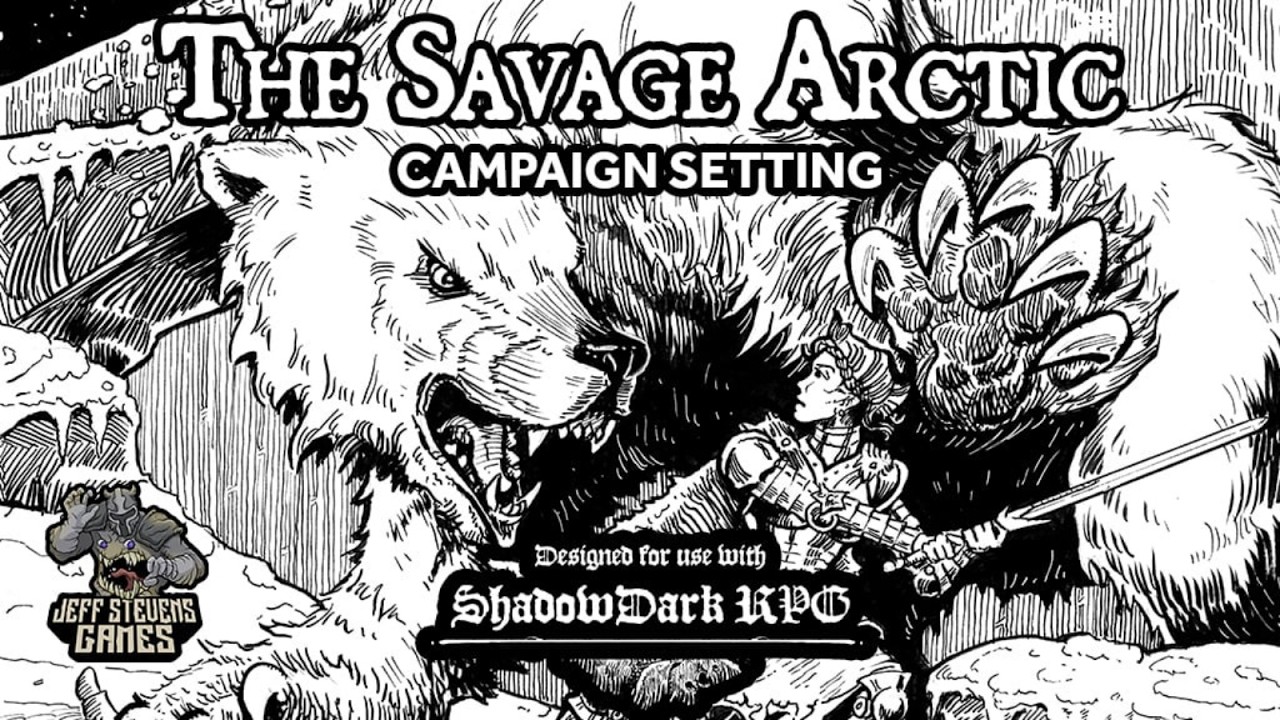 Ледяные пираты и холодная смерть — ZineQuest, 4-й день, сеттинг ролевой игры ShadowDark.
