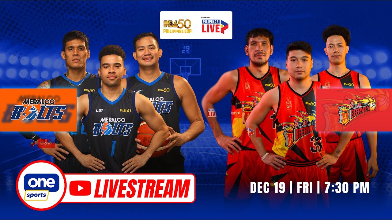 LIVE: MERALCO BOLTS vs. SAN MIGUEL BEERMEN | PBA 50 PHILIPPINE CUP | December 19, 2025