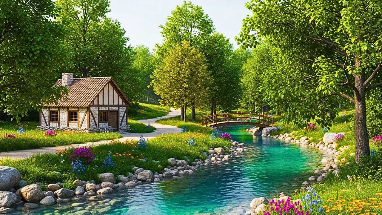 Relaxing Piano & Nature: Romantic Music, Beautiful Nature Music, Deep Sleep Music, Stress Relief