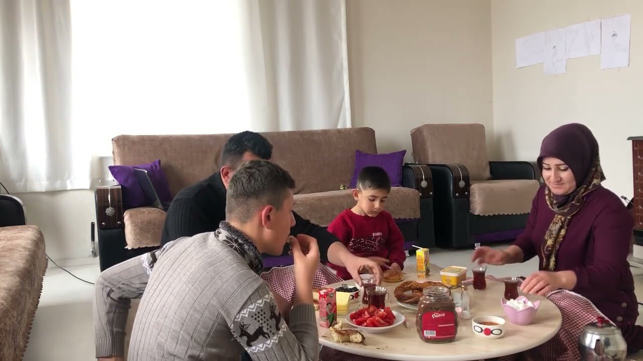 DERDİN NE  OLUR OLSUN 💖ALLAH DEEE🤲ELMASIN HAYATI VE ÇOCUKLARI👍🏻KAHVALTI ZAMANI🤗