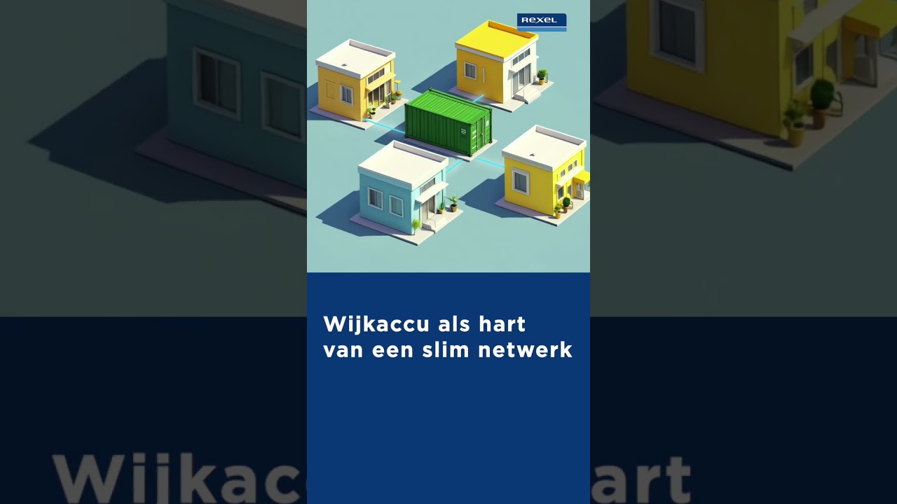 Wijkaccu als kloppend hart van slim energienetwerk