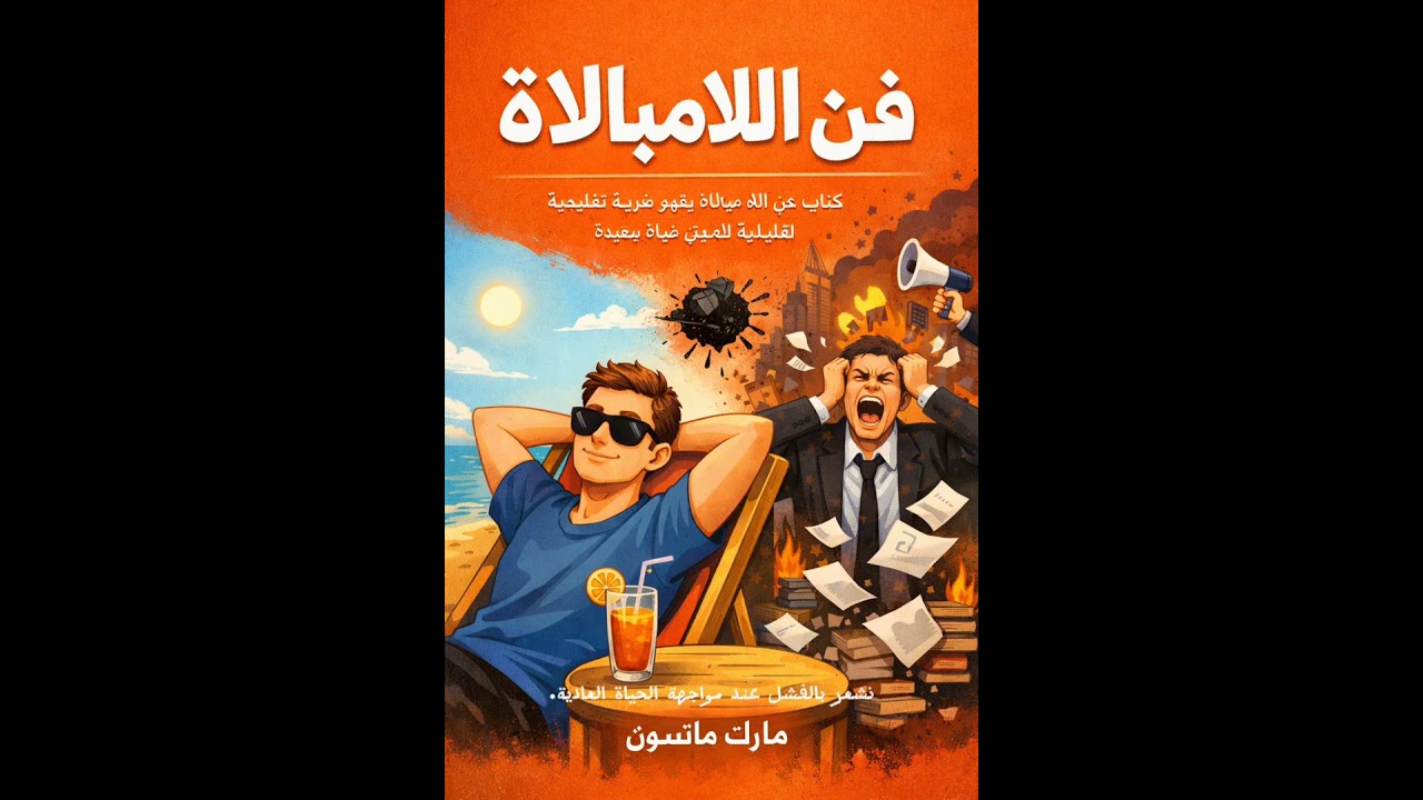 ملخص كتاب فن اللامبالاة ب دقيقتين فقط 