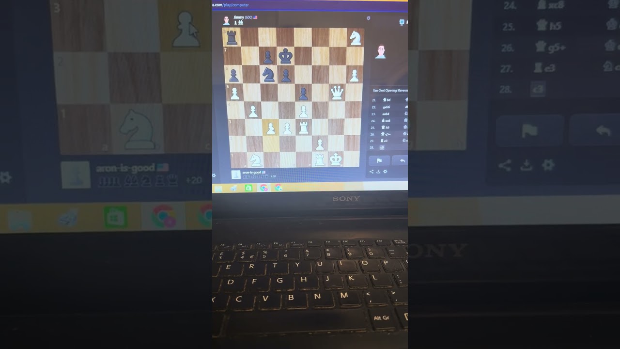 Playing the jimmy bot in chess.com!!!