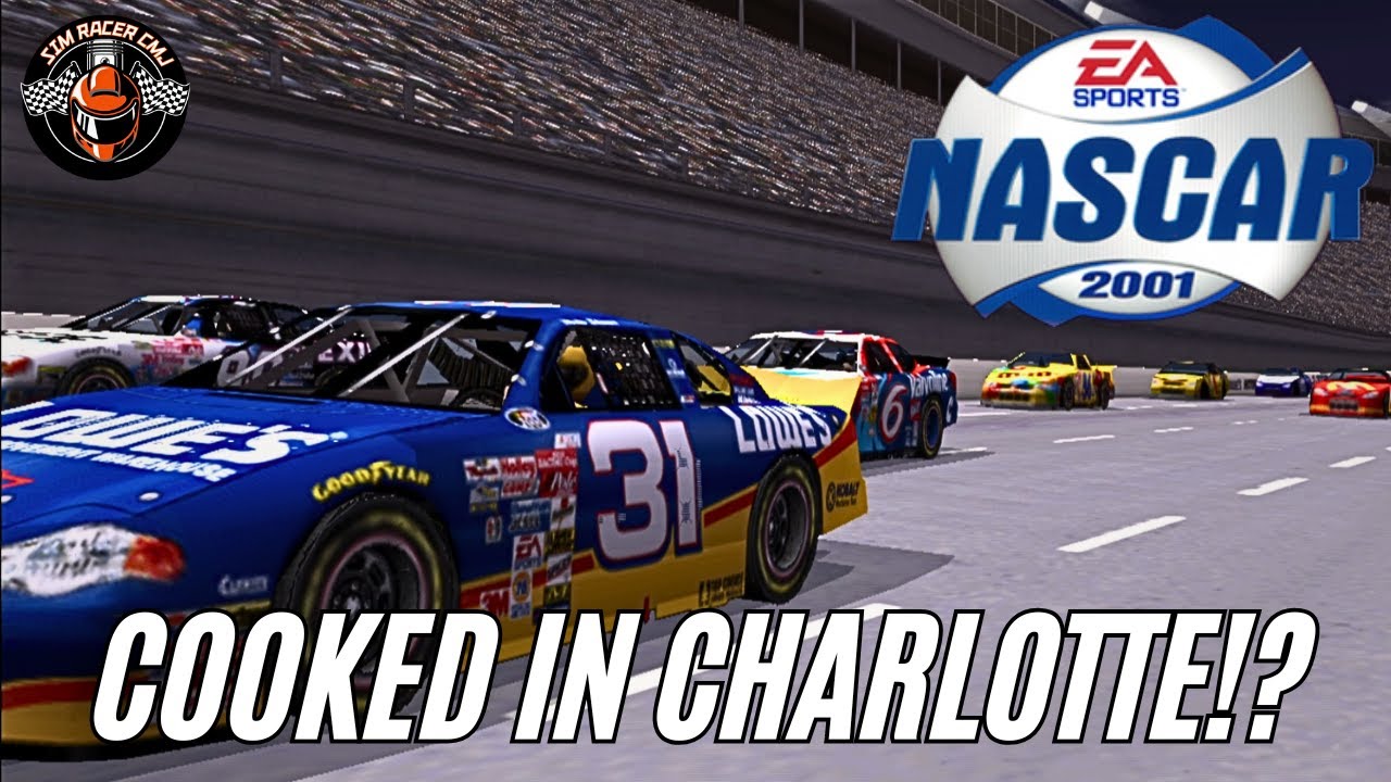 NASCAR 2001 SEASON MODE RACE 9 | CHARLOTTE