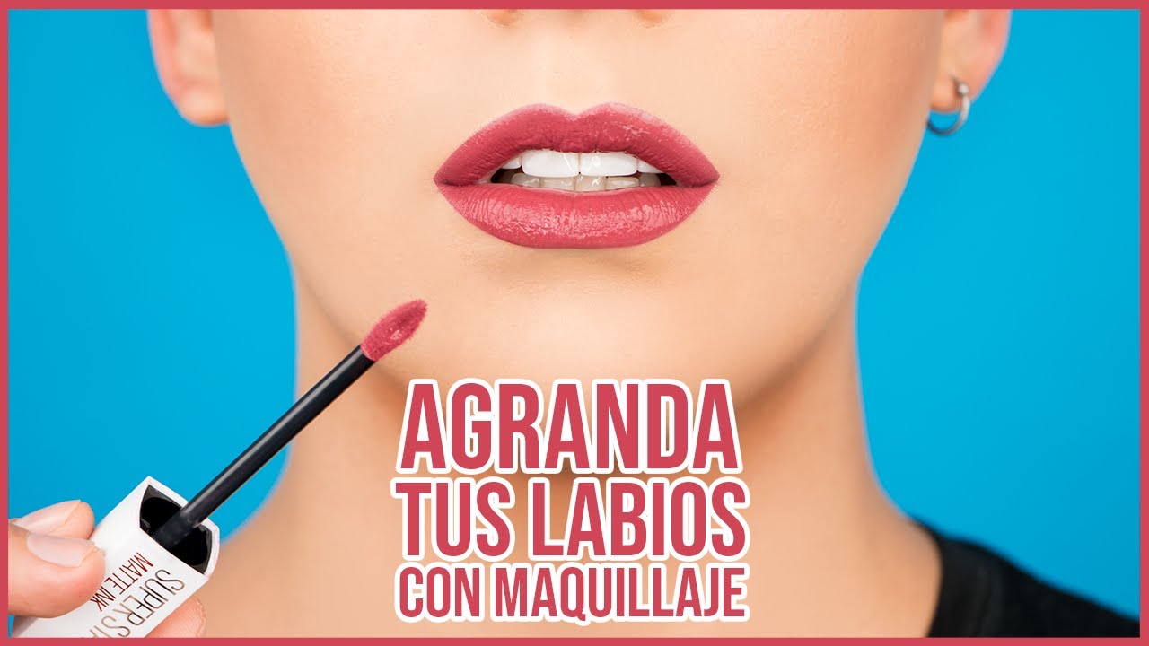 COMO AGRANDAR TUS LABIOS CON MAQUILLAJE