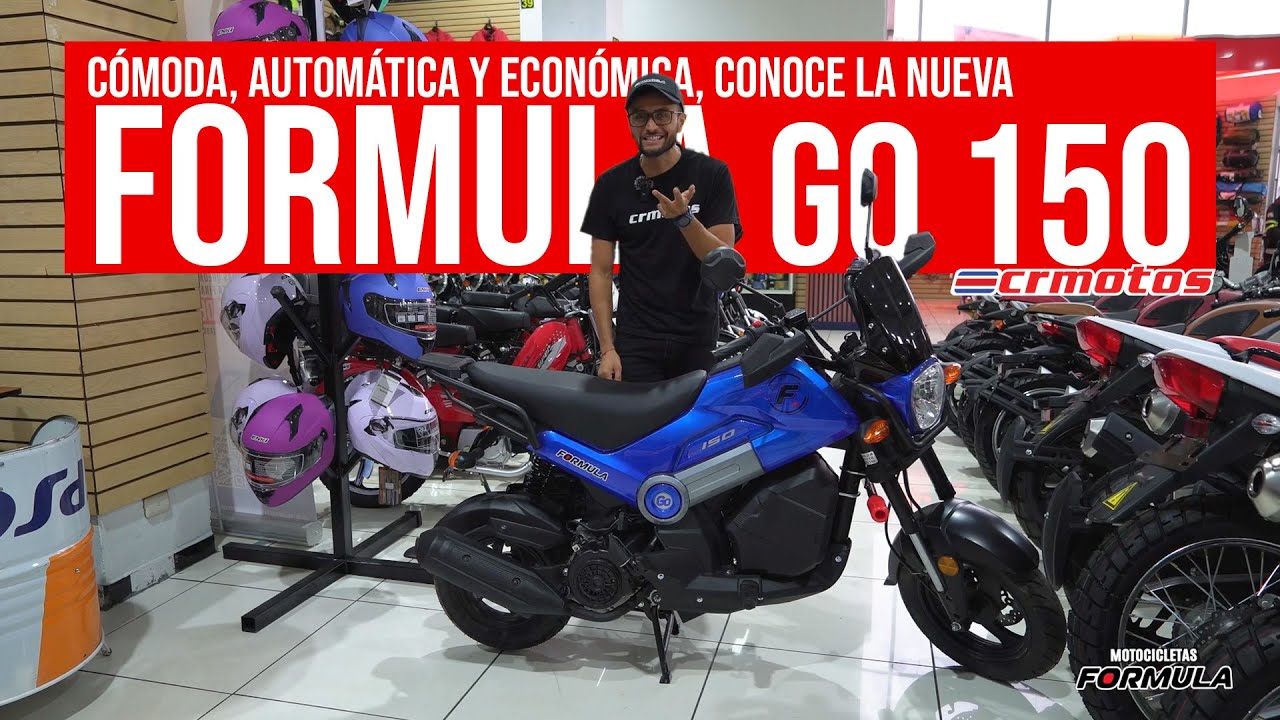 Nueva Moto Formula Go, un Scooter listo para la Ciudad!