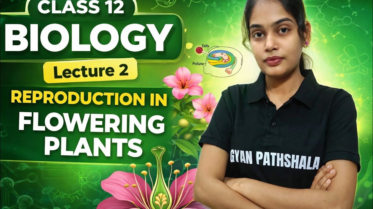 Class 12 Biology Chapter 2 Lecture 2 | Reproduction in Flowering Plants | NCERT + Concepts